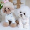 Süße Hundekleidung für den Winter mit Schleife, Unterhemd, Haustier-Kapuzenpullover, Teddymantel, Hund, Pommern, kleine Hunde