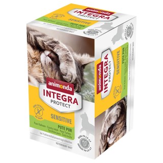 animonda Integra Protect Adult Sensitive Schale 6 x 100 g - Pute Pur