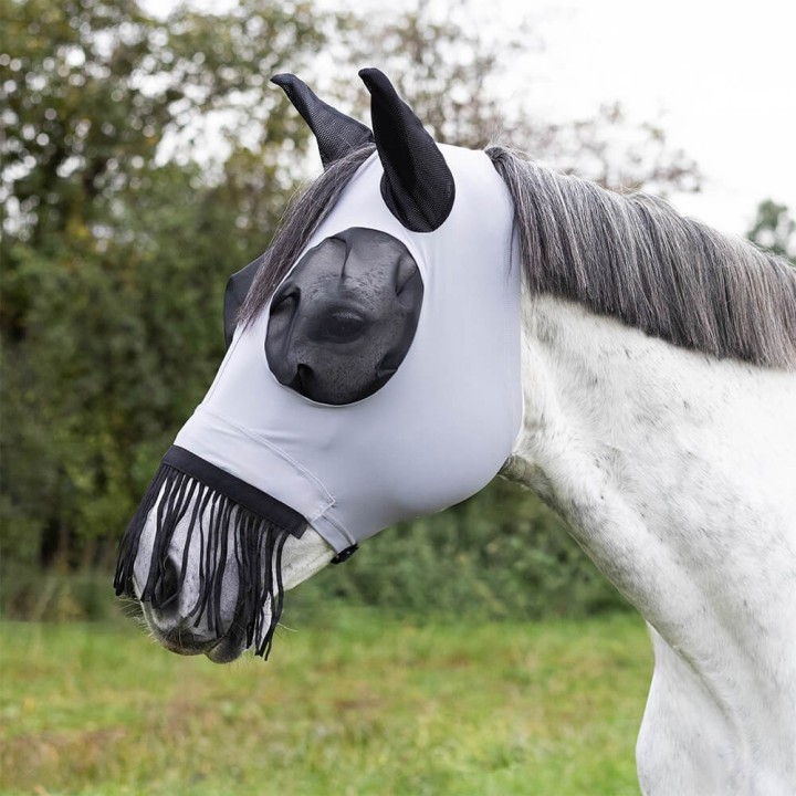 Busse Fliegenmaske Twin Fit Flexi Fransen