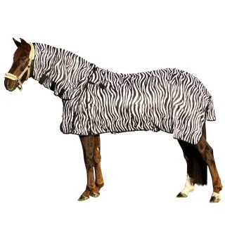 Euroriding Fliegendecke Zebra Halsteil abnehmbar