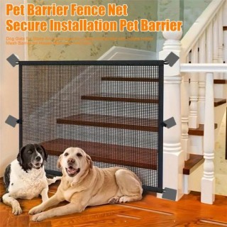 Hundegitter, Haustiergitter, Gitter für Babys und Welpen, Sicherheitszaun für den Innenbereich mit Haken für Haustreppen und