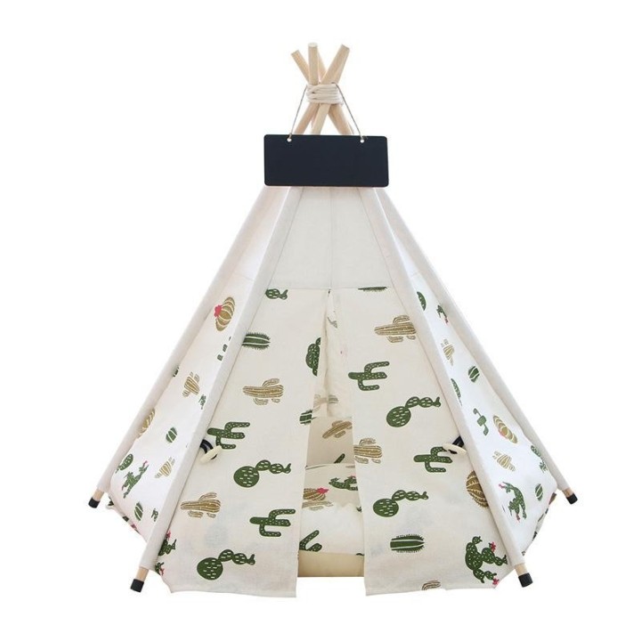 Winter-Haustierzelt, Hundehütte, Katzennest, Haustiernest, neuer Stil （40×40×50cm）