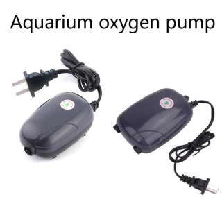 Aquarium Luftpumpe Aquarium Mini Silent Kompressor Einzel Doppel Outlet Sauerstoff Pumpen Aquarien Wasser Zubehör 220V 3W 5W