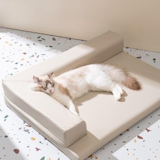 Katzenstreu Sommerkatze mit wasserdichtem kleinem Sofa Katzenbett kann zerlegt und gewaschen werden Sommerzwingermatte Vier J