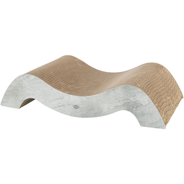 Trixie Kratzwelle XXL grau 64×14×37 cm