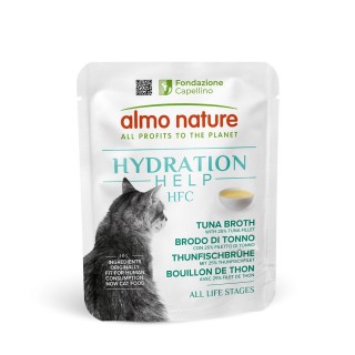 Almo Nature Hydration Help Brühe Thunfisch Filet 24x50g