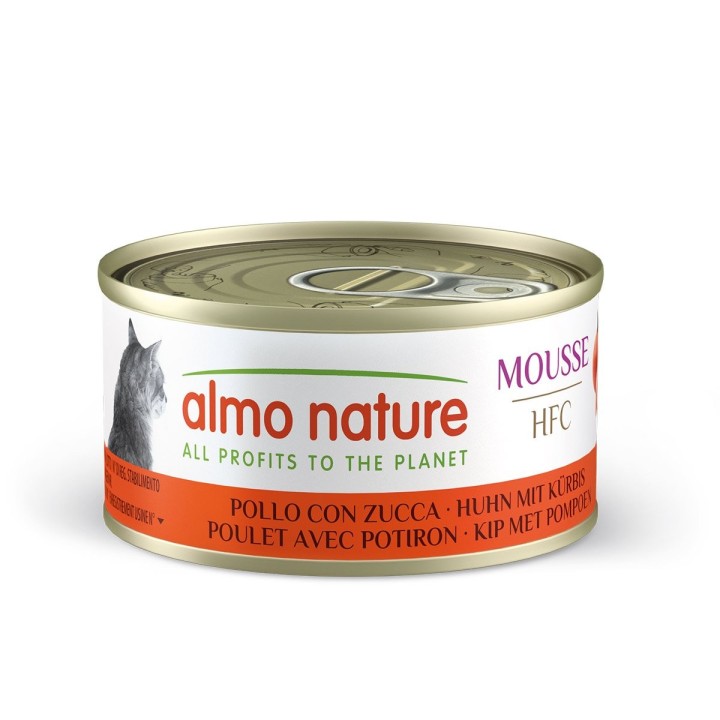 Almo Nature HFC Mousse Huhn mit Kürbis 24x70g