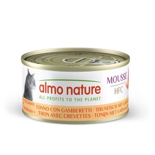 Almo Nature HFC Mousse Thunfisch mit Garnelen 24x70g