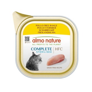 Almo Nature Complete Sterilised Freilandhuhn 17x85g
