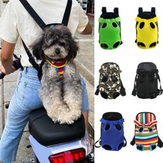 Katzentrage-Rucksack, Haustier-Vorder- und Rückentrage, zum Wandern, Reiten, Outdoor-Aktivitäten, tragbarer Haustier-Reise-Ru