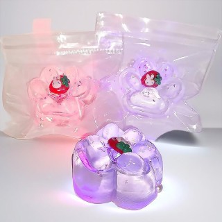 Neue Cartoon-Katzenpfote, leuchtend, TPR-Katzenpfote, langsames Rückprallspielzeug, lustiges Katzenkrallen-Kneifspielzeug, sc