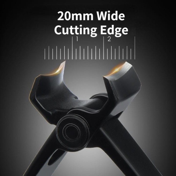 Nagelknipser für Hunde und Katzen, für dicke Nägel, Trimmer, Maniküre, Edelstahl, professionelle Schere mit weitem Hals, für