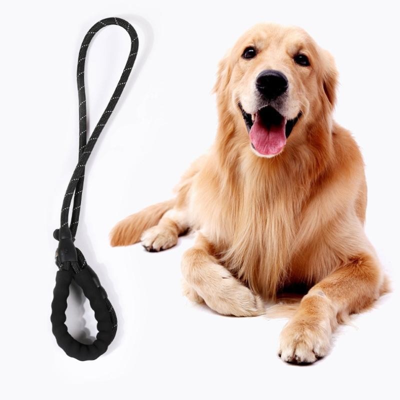 1,4 m reflektierende Quetschhalsbänder, langlebig, große Hundeleinen, mittlere Hundehalsbandleinen, starkes Seil für Labrador