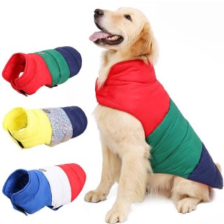 Winter-Haustier-Hundekleidung, wasserdichte Welpen-Hundejacke, Kontrastfarbe auf beiden Seiten, für kleine Hunde, Yorkshire-O