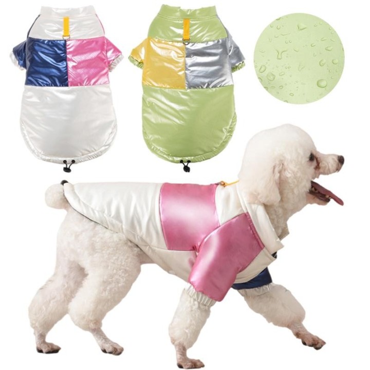 Warme Winter-Hundekleidung, Outfits, zweibeinige Kleidung, Freizeitkleidung, wasserdichte Haustierjacke, Mäntel für französis