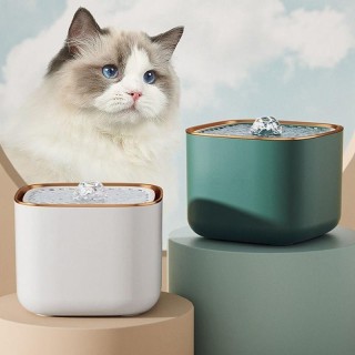 3L Katzenwasserbrunnen, automatischer Umwälzfilter, große Kapazität, Katzenwassertrinker, USB, elektrisch, stumm, Katzenwasse