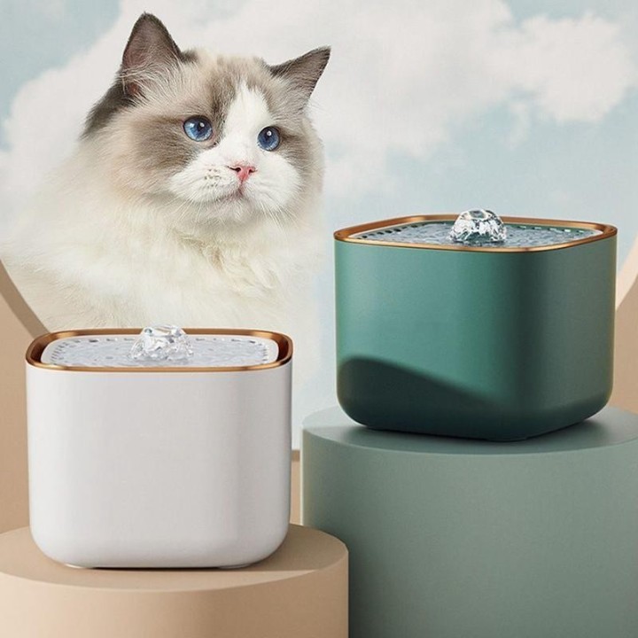 3L Katzenwasserbrunnen, automatischer Umwälzfilter, große Kapazität, Katzenwassertrinker, USB, elektrisch, stumm, Katzenwasse