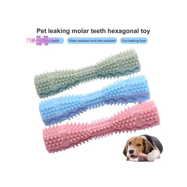 Hundezubehör Zähne Molarenspielzeug Haustier Hunde Molarenstab Spielzeug Hund Geburtstagsgeschenk blau