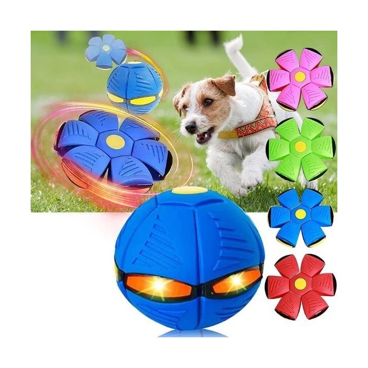 2023 Neues Haustierspielzeug, fliegende Untertasse, Ball, fliegende Untertasse, Ball, Hundespielzeug, Haustierspielzeug, flie