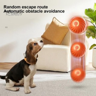 Interaktives Hundespielzeug mit rollendem Ball, bewegungsaktiviertes, wiederaufladbares Ballspielzeug, automatisch bewegliche