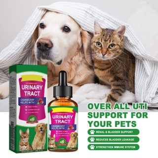 Tierpflegetropfen zur Linderung von Schmerzen und Beschwerden bei Katzen und Hunden, allgemeine Tierpflegelösung, 60 ml One S