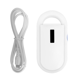 Universeller Mikrochip-Scanner für Haustiere mit Hintergrundbeleuchtungsbildschirm Fdx-b/Id64 Speichert 3000 Daten weiß