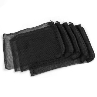 10 Stück Filternetzbeutel Netzbeutel Aquariumteich für biochemischen Ball Kohlenstoff Aquarium Fischtank Keramikring Isolatio