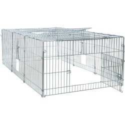 Trixie natura Freilaufgehege mit Abdeckung 216×65×116 cm