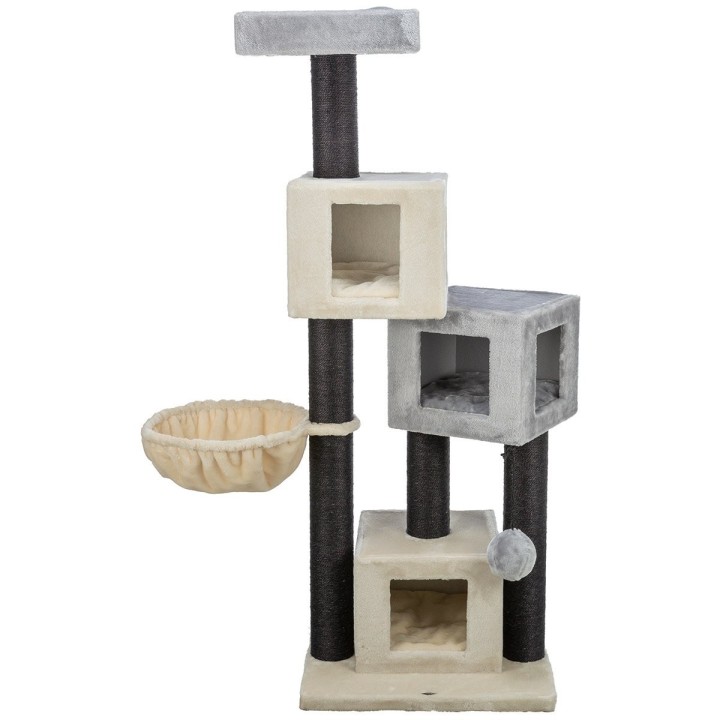 Trixie Kratzbaum Enzo creme/grau/schwarz 156 cm