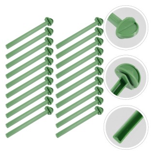 20 Stück Sittich Sittich Vogelkäfig Pole Rod Spielzeug Schleifen Klaue Käfig Papagei Heimtierbedarf Kunststoff Barsch Spiel s