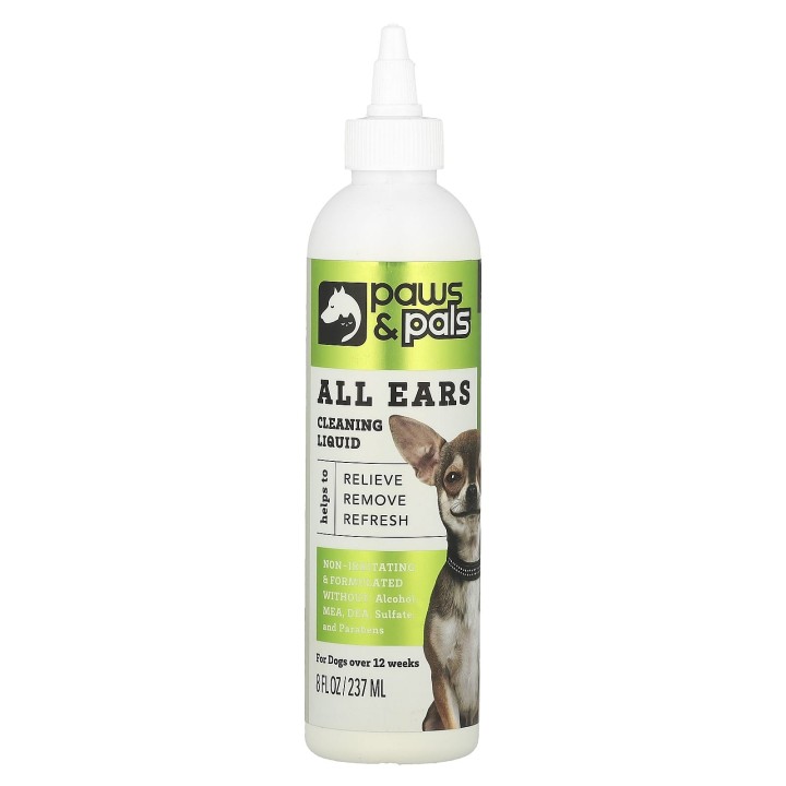 Paws & Pals, Reinigungslösung für das ganze Ohr, 237 ml (237 ml)