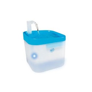 Transparenter Trinkbrunnen