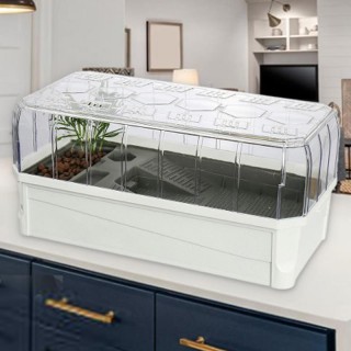 Schildkrötenbecken, Mehrzweck-Aquarium für Wasserschildkröten zur Zucht von Rotwangen-Schmuckschildkröten, ohne Filter und Li