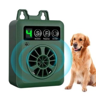 Ultraschall Anti Bellen Gerät für Hunde Wiederaufladbare Bark Controller Box Hund Bellen Abschreckung Stopper für armee grüne