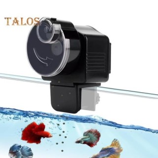 Automatischer Fischfutterspender für Aquarien, 60 ml, automatischer Fischfutterspender, batteriebetriebener Fischfutterspende