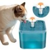 Ultra-leiser kabelloser Katzentrinkbrunnen mit automatischem Sensor, Trinkbrunnen für Haustiere, Katzen und Hunde, Zirkuliere