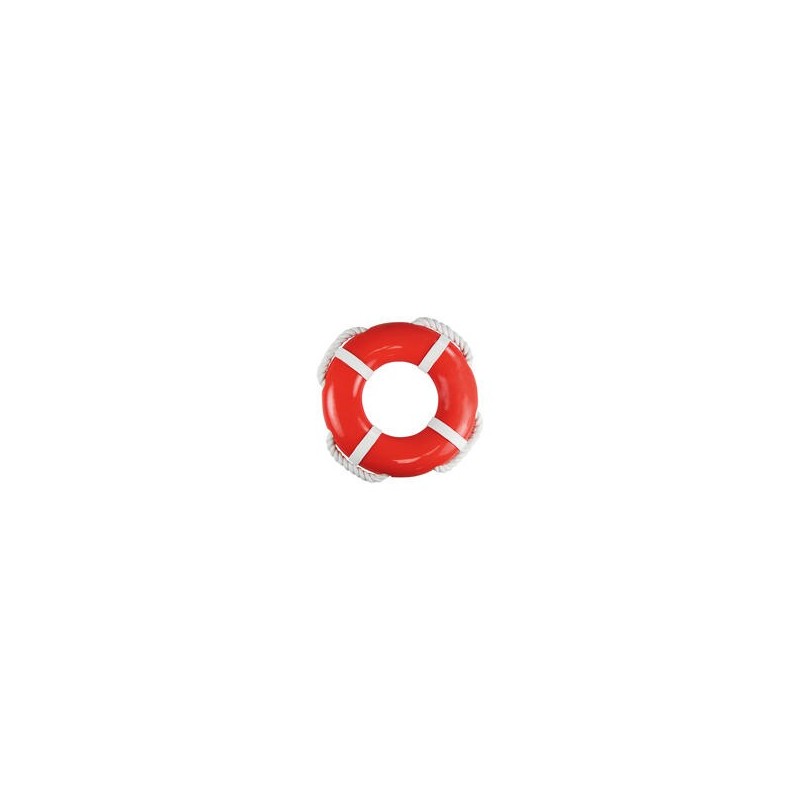 Nobby Hunde-Wasserspielzeug - Rettungsring mit Seil -