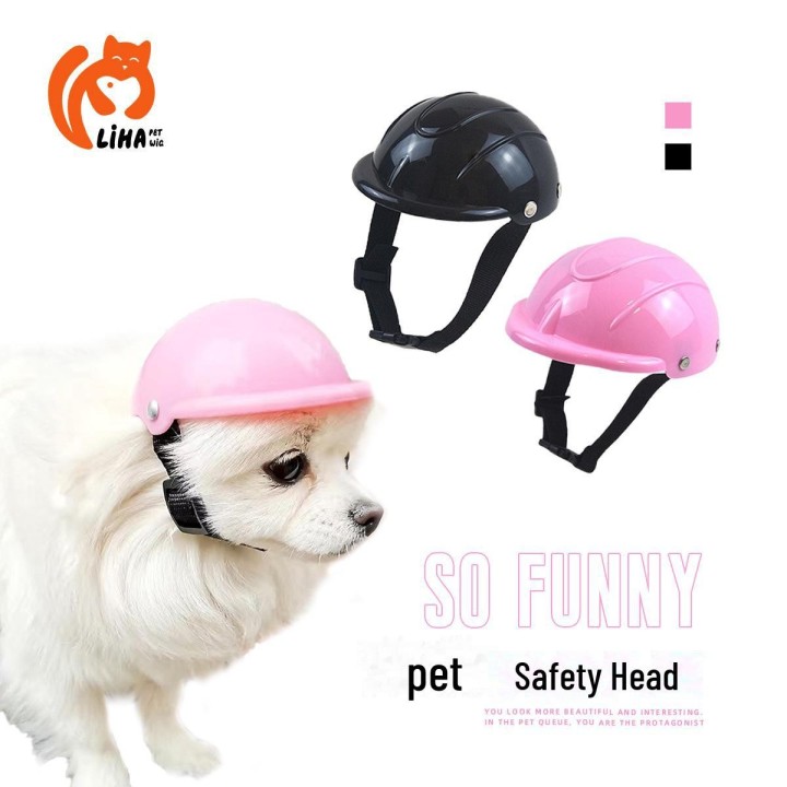 Haustierhelme: Stilvolle Motorradhüte und Kopfbedeckungen für Katzen und Hunde Size S