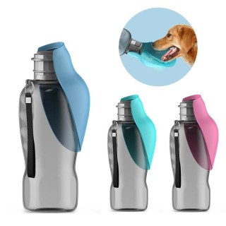 800 ml Tragbare Hund Wasser Flasche Für Kleine, Mittlere Große Hunde Outdoor Reise Trinken Schüssel Welpen Katze Feeder Haust