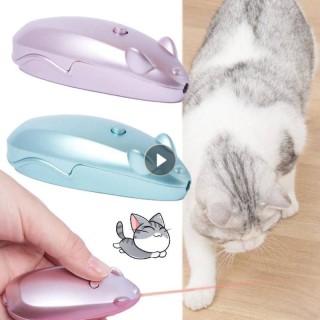 1 stück LED Rotlicht Katze tickt Stick Mausform LED Laser Training Unterhaltung Spielzeug Haustier Katzenbedarf Haustier Unte