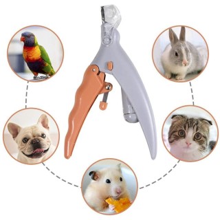 Professionelle Haustier Nagelknipser mit LED-Licht Hund Katze Groomin Werkzeug Schere Nagel Zehen Klaue Schere Trimmer Tier H