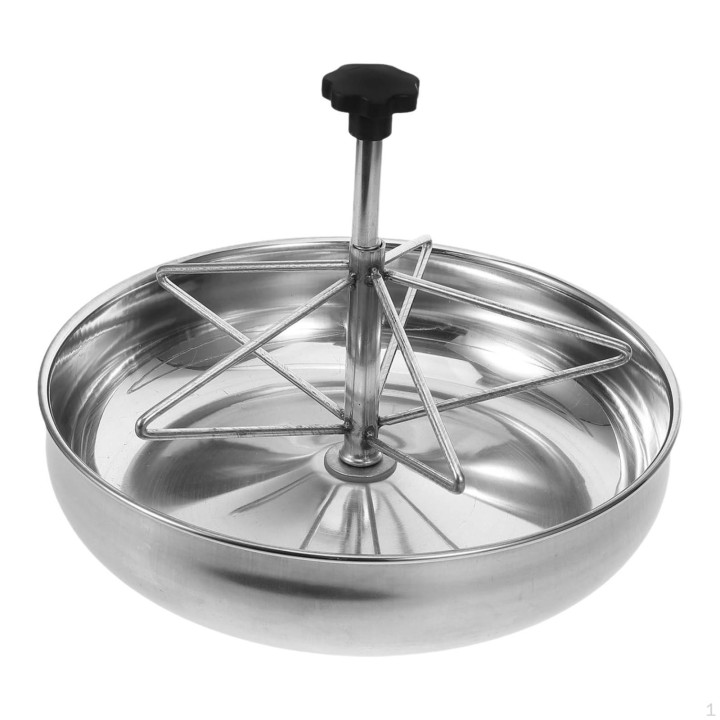 Ferkelfütterer, Viehfütterung, Schweinefütterung, Edelstahl, 5 Schlitze, Futternäpfe, Futterschlitze