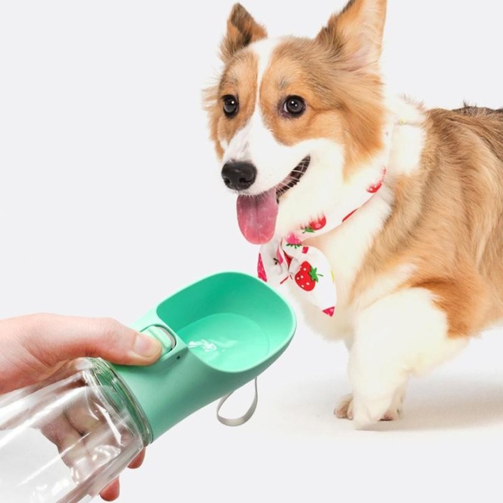 Tragbarer Wasserbecher für Haustiere, Wasserkocher, Wasserspender, Wasserbecher für Hunde S