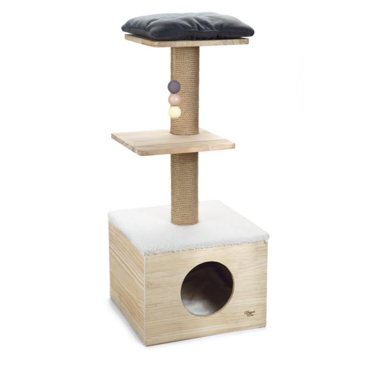 Designed by Lotte Holz Kratzbaum Kamina