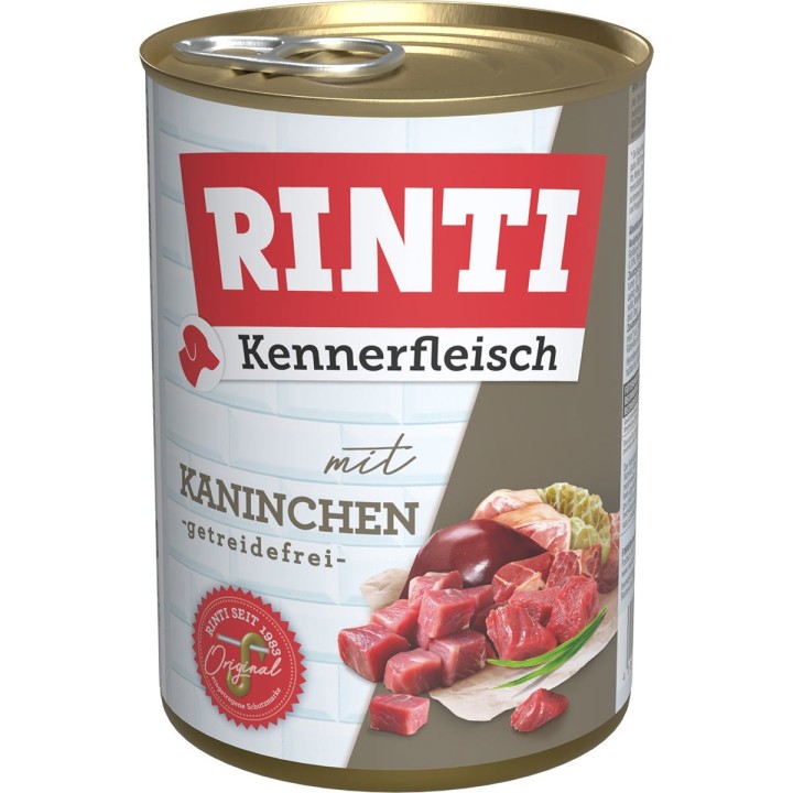 Rinti Kennerfleisch Kaninchen 12x400 g