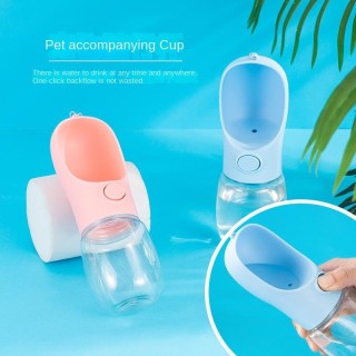 Tragbare Hundewasserflasche für kleine große Hunde, Katzen, im Freien, auslaufsicher, für Spaziergänge, Trinknäpfe, Chihuahua