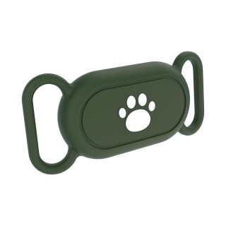 Für Samsung Galaxy SmartTag2 Hundehalsbandhalter, wasserdichte Silikonhülle für Galaxy SmartTag 2, Halsbandhalter für Hunde u