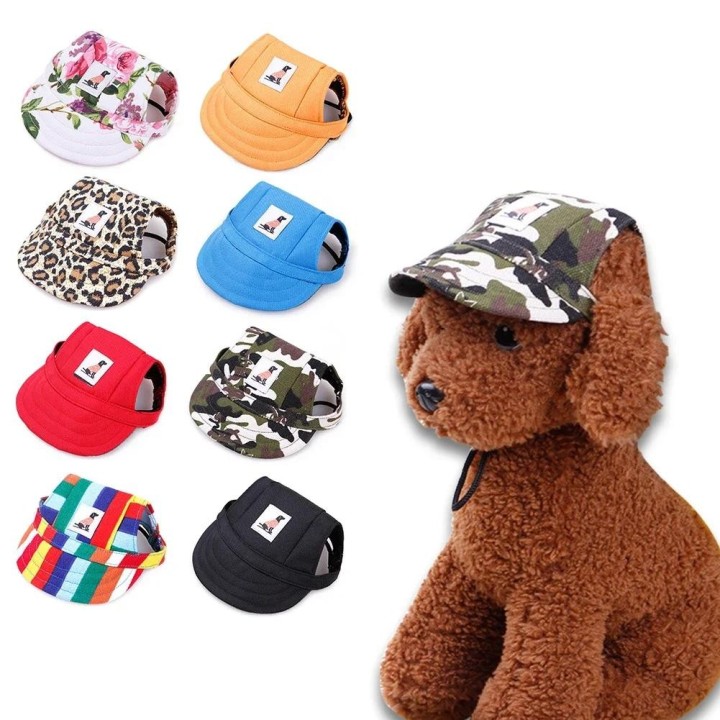 Modische süße Haustier Hund Katze Welpen Hut Baseball Visier Hut Welpen Pflege Dress Up Hut Schirmmütze Sunbonnet Outdoor Top