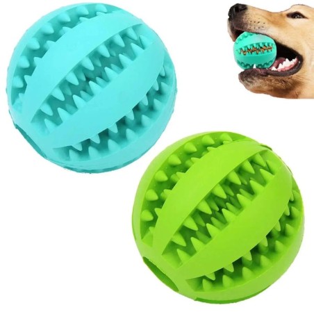 Spielzeug für Hunde, Gummi-Hundeball für Welpen, lustiges Hundespielzeug für Haustierwelpen, große Hunde, Zahnreinigung, Snac
