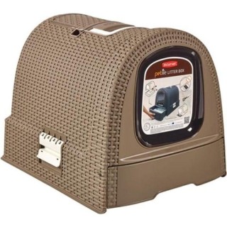 Curver Katzentoilette 51x38,5x39,5 cm mocca